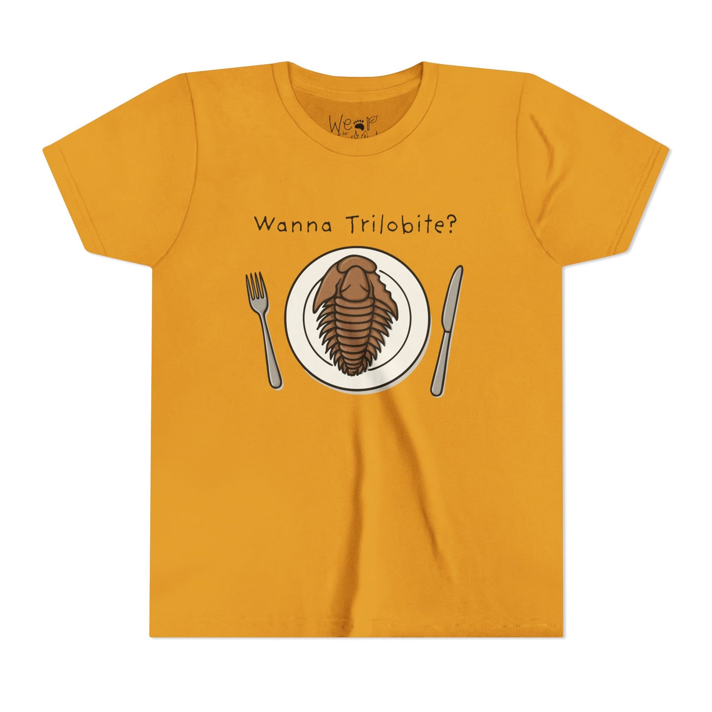 "Wanna Trilobite?" Kids Tee