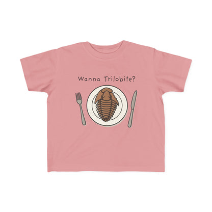 "Wanna Trilobite?" Toddler Tee
