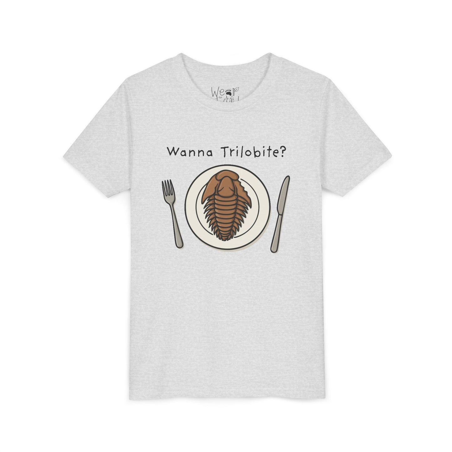 "Wanna Trilobite?" Kids Tee