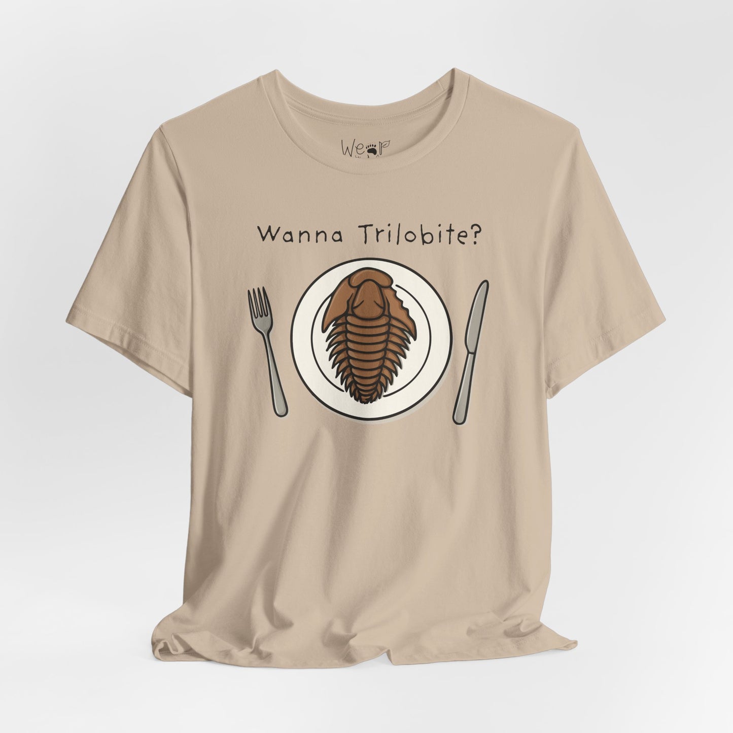 "Wanna Trilobite?" Adult Unisex Tee