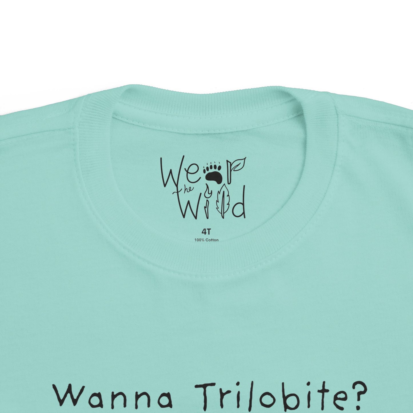 "Wanna Trilobite?" Toddler Tee