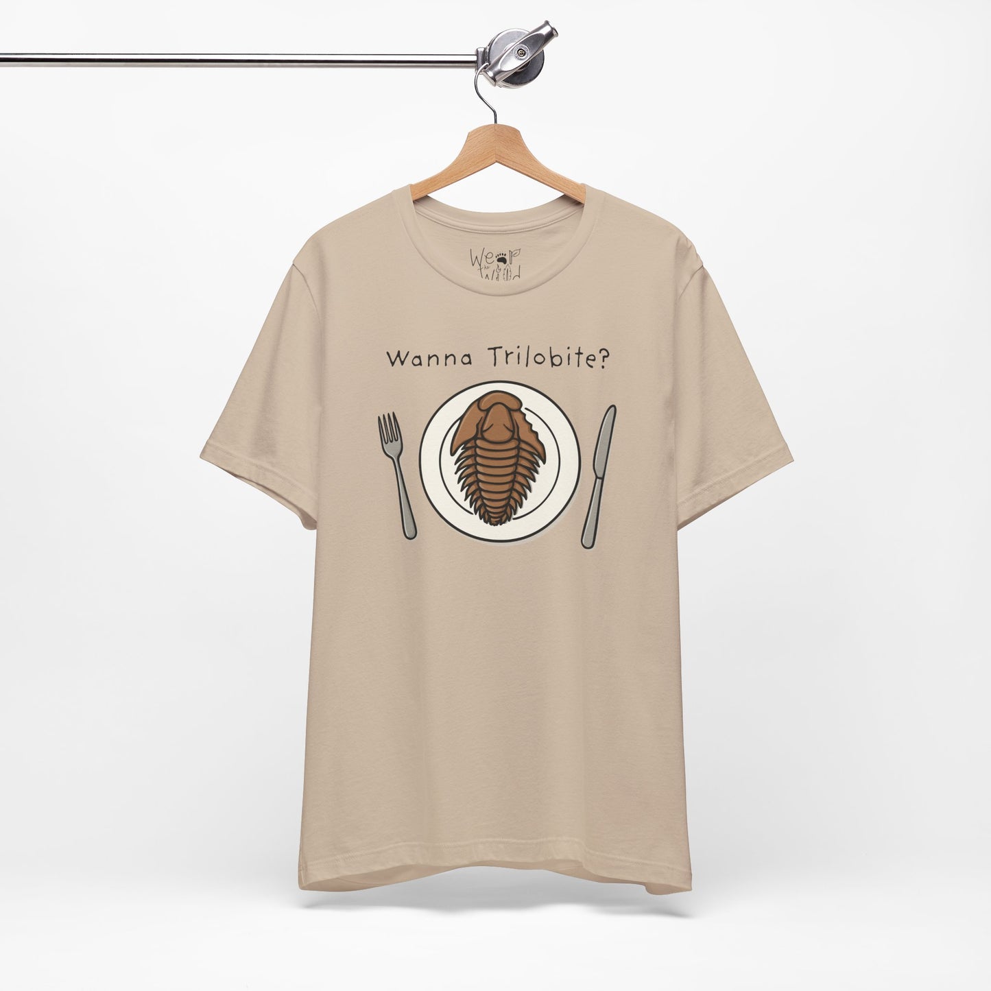 "Wanna Trilobite?" Adult Unisex Tee