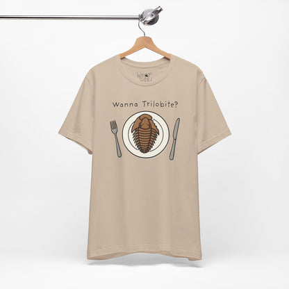 "Wanna Trilobite?" Adult Unisex Tee