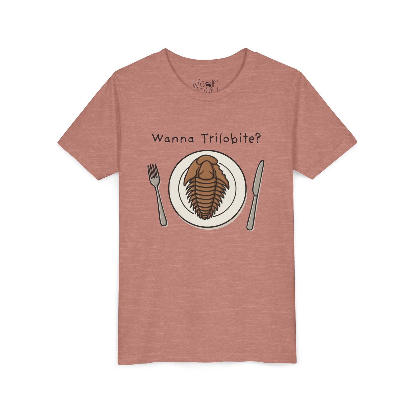"Wanna Trilobite?" Kids Tee