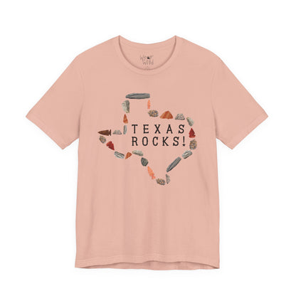 "Texas Rocks!" Adult Unisex Tee
