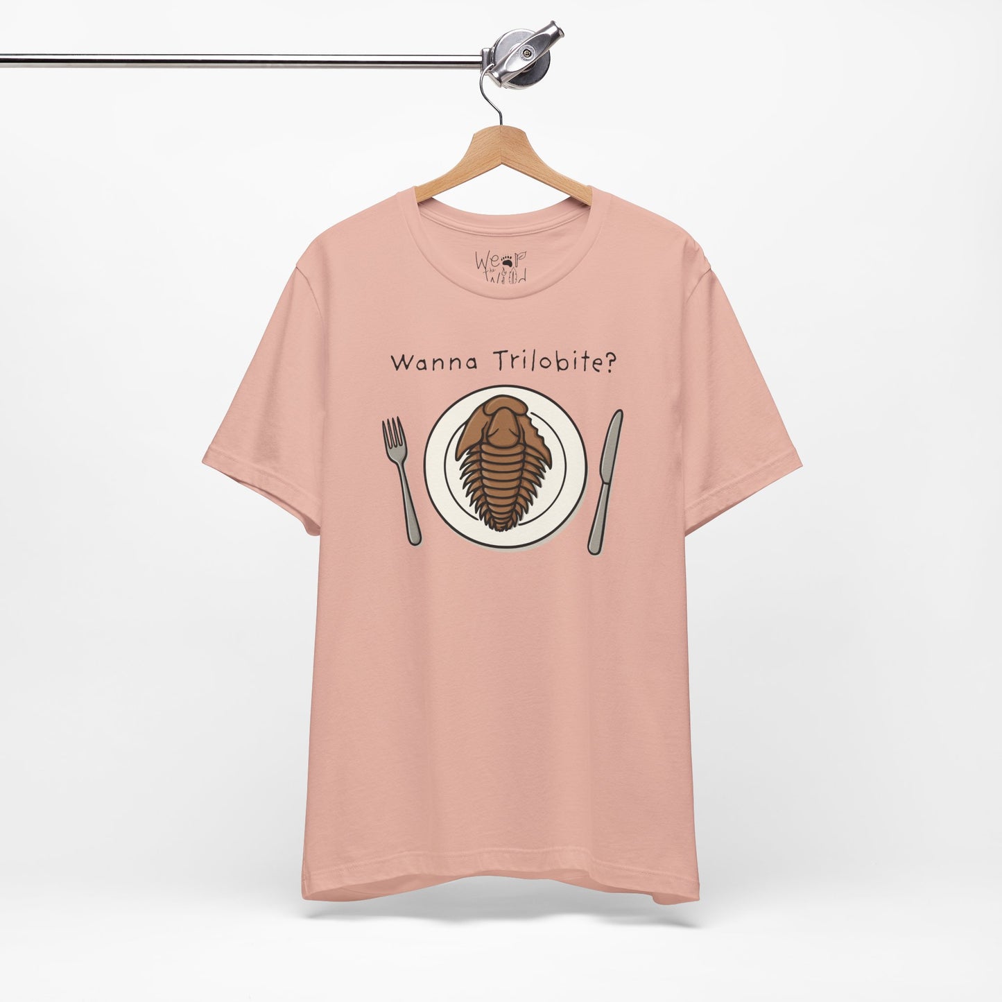 "Wanna Trilobite?" Adult Unisex Tee