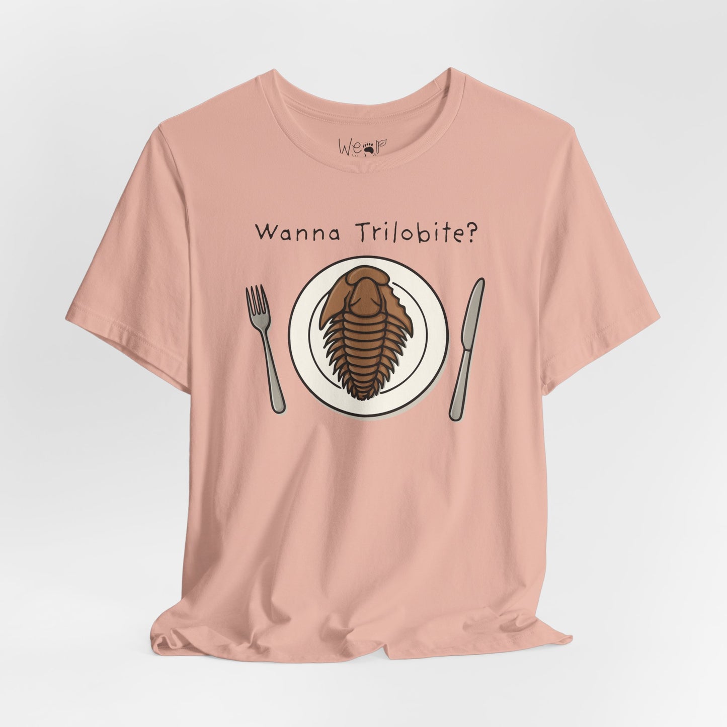 "Wanna Trilobite?" Adult Unisex Tee