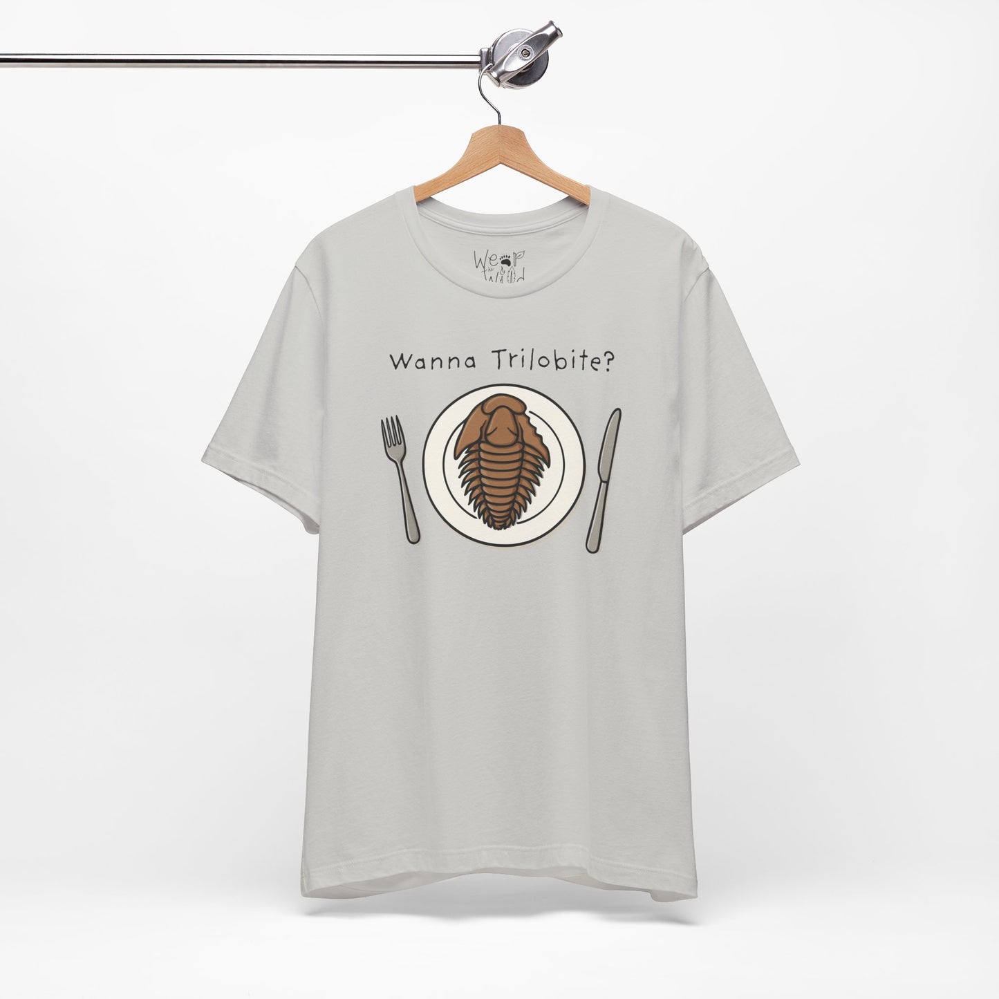 "Wanna Trilobite?" Adult Unisex Tee