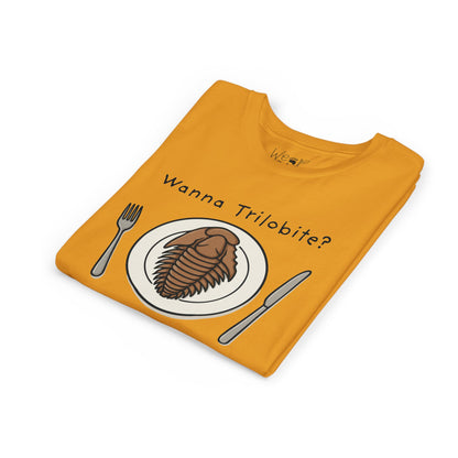 "Wanna Trilobite?" Kids Tee
