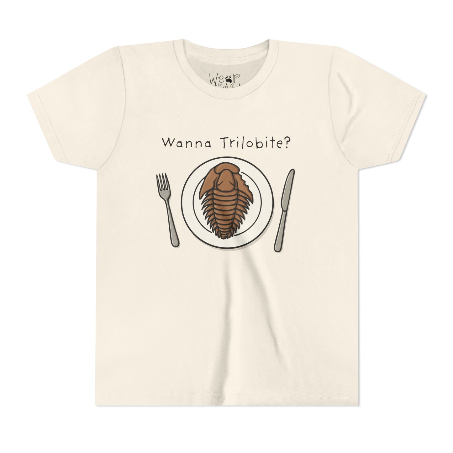 "Wanna Trilobite?" Kids Tee