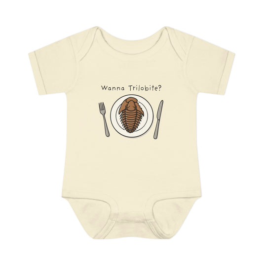 “Wanna Trilobite?” Infant Onesie