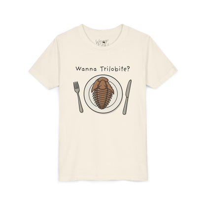 "Wanna Trilobite?" Kids Tee