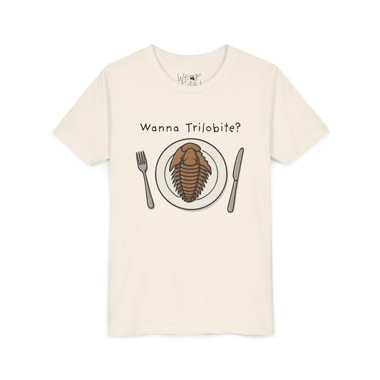 "Wanna Trilobite?" Kids Tee