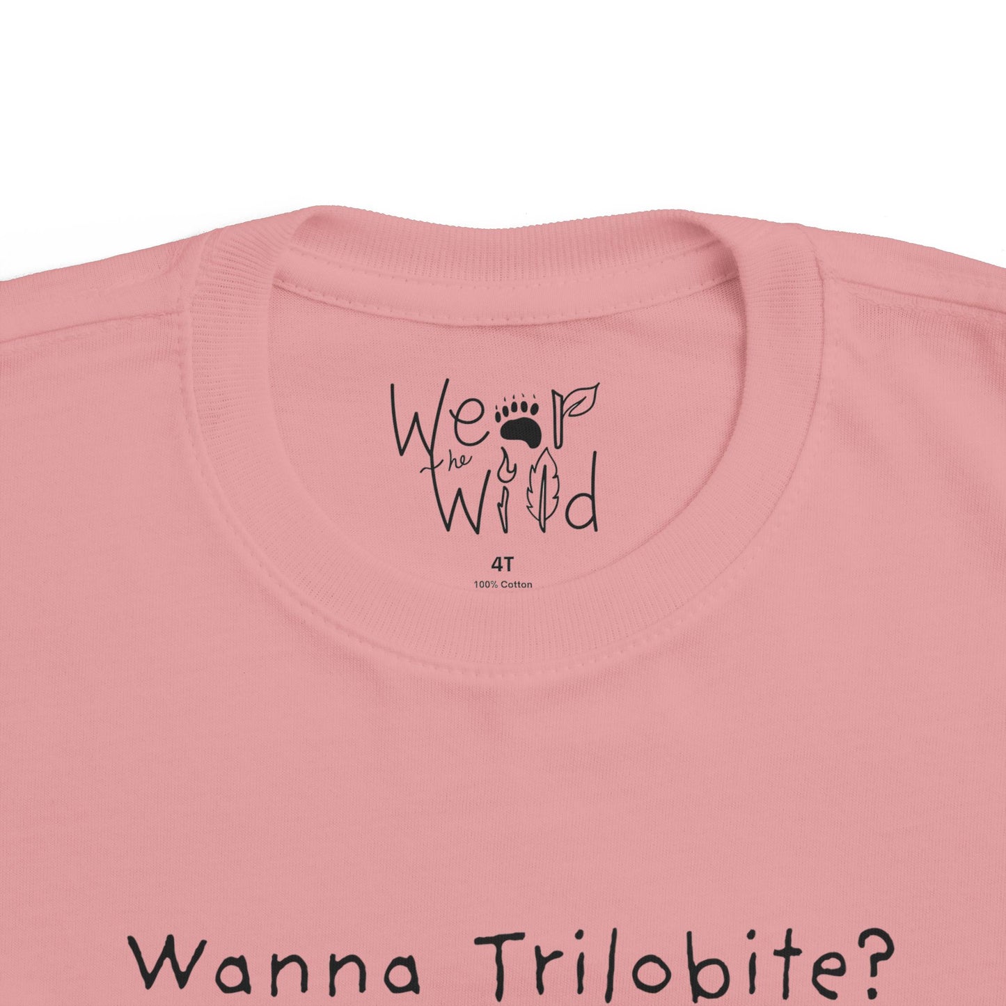 "Wanna Trilobite?" Toddler Tee