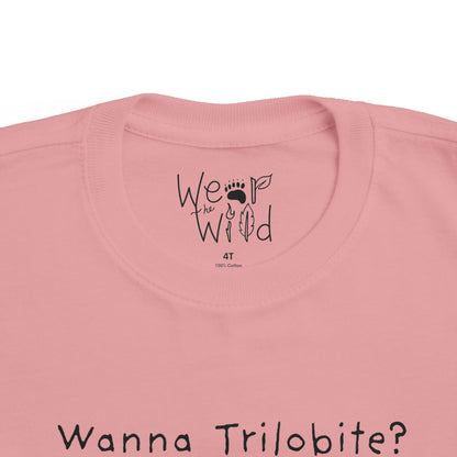 "Wanna Trilobite?" Toddler Tee