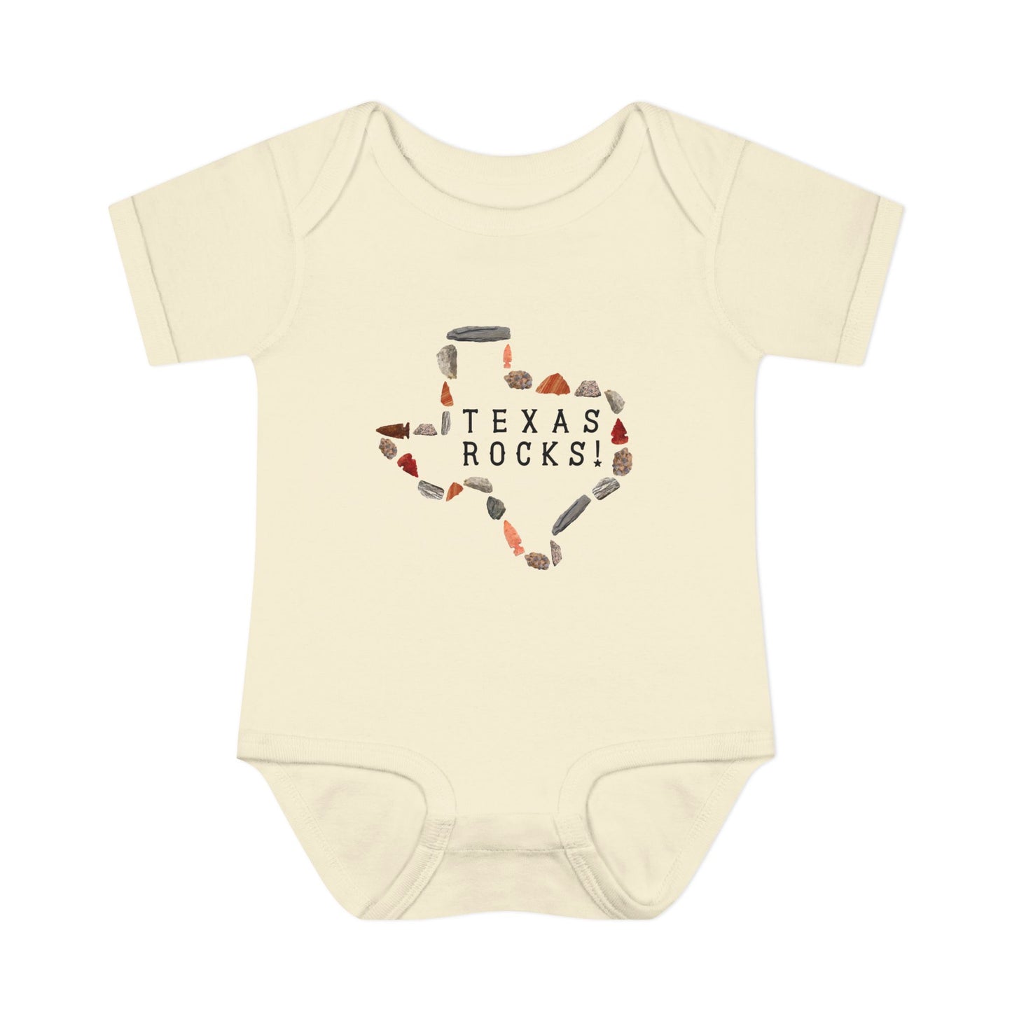 "Texas Rocks!" Infant Onesie