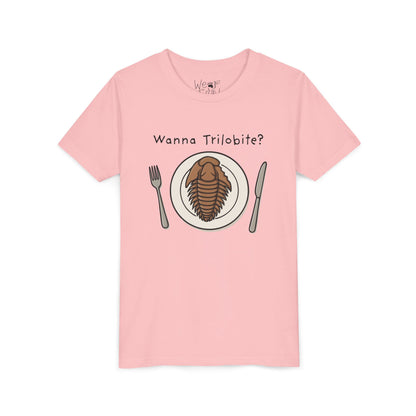 "Wanna Trilobite?" Kids Tee