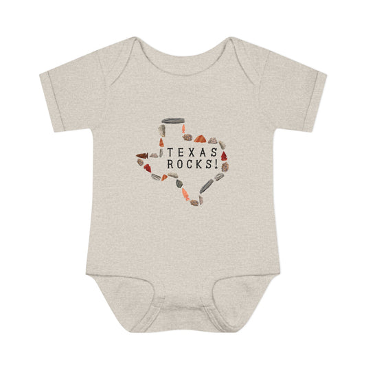 "Texas Rocks!" Infant Onesie