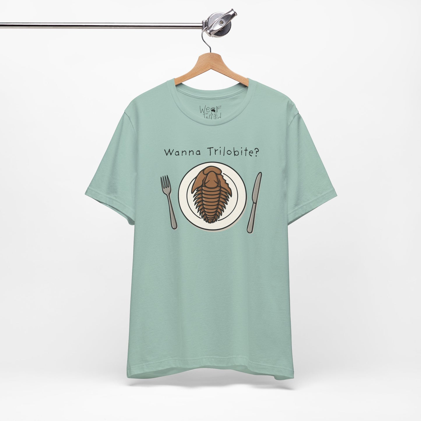 "Wanna Trilobite?" Adult Unisex Tee