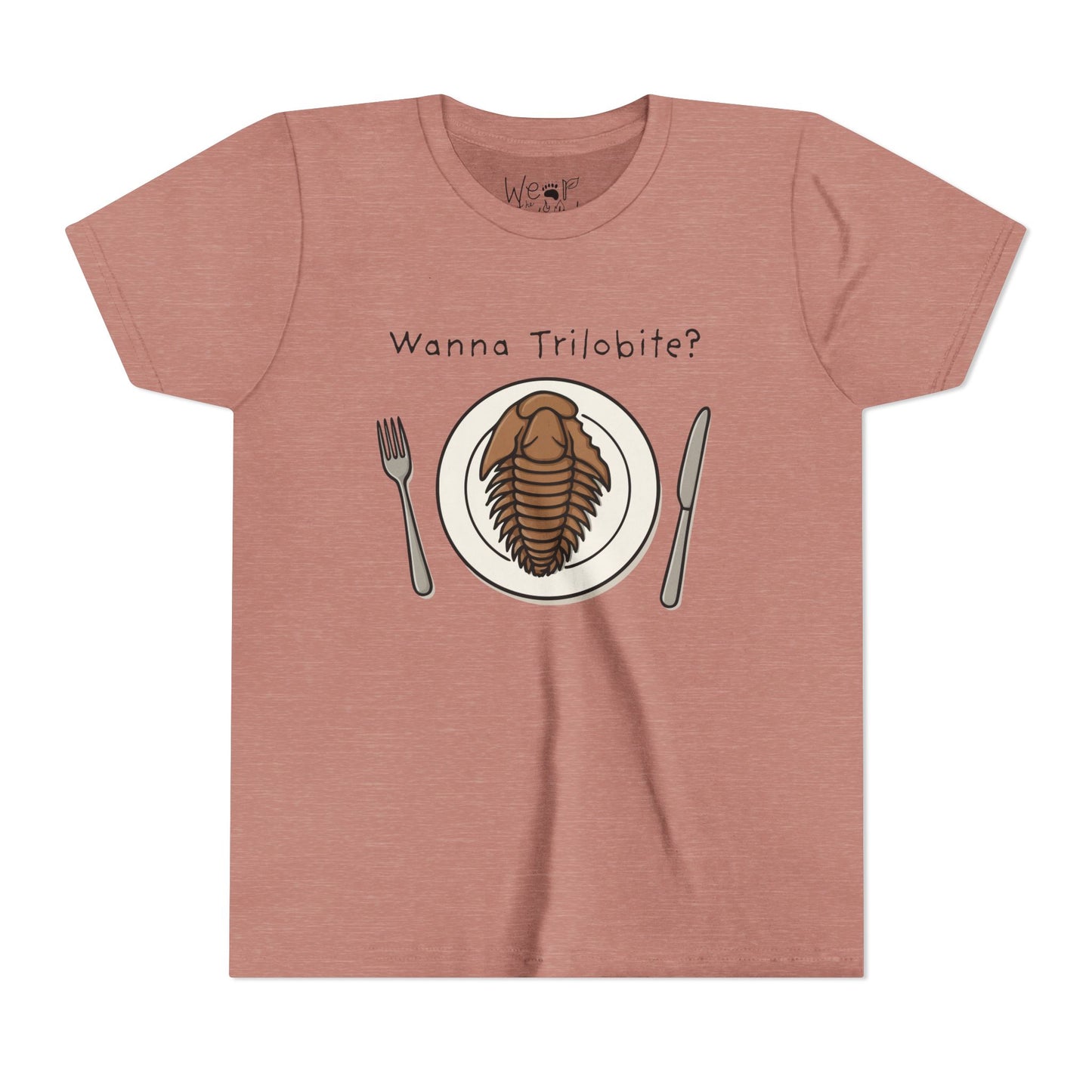 "Wanna Trilobite?" Kids Tee