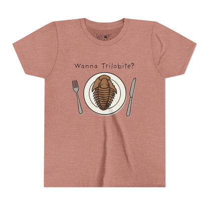 "Wanna Trilobite?" Kids Tee