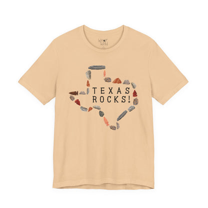 "Texas Rocks!" Adult Unisex Tee