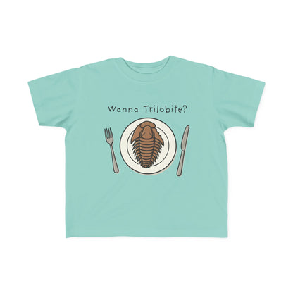 "Wanna Trilobite?" Toddler Tee